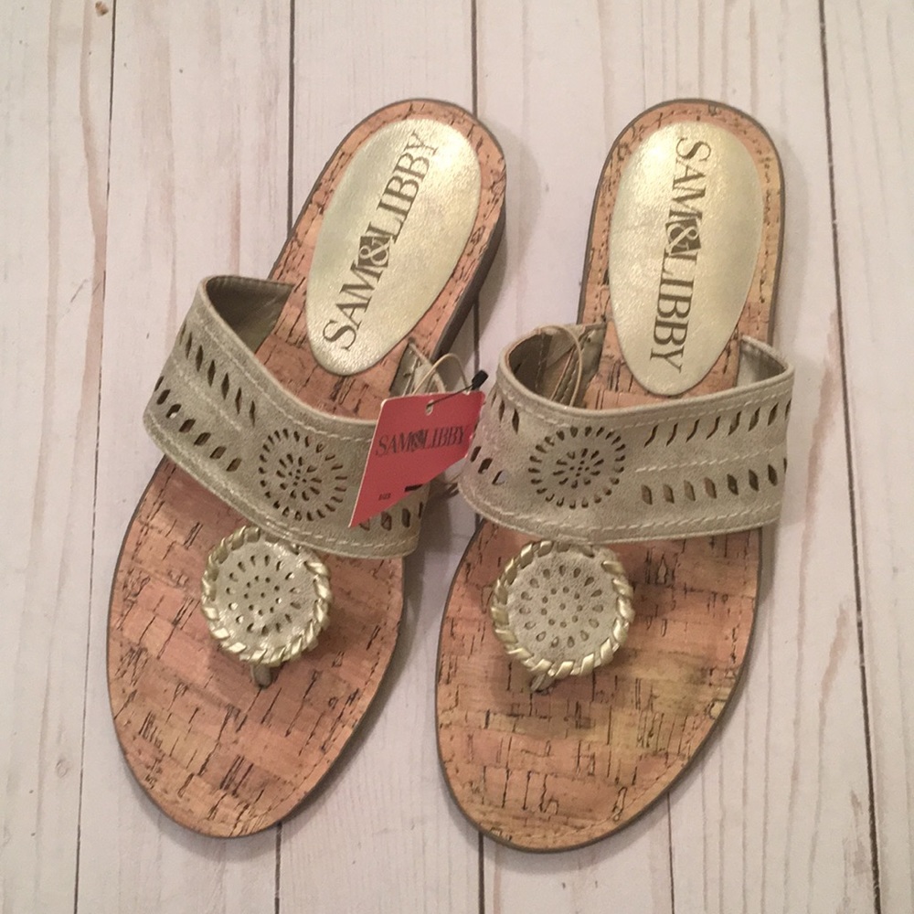 Sam and Libby sandals size 7 NWT
